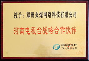 河南電視臺(tái)戰(zhàn)略合作伙伴